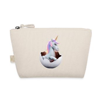 Baby unicorn hatches from egg - Organic Pouch - nature - Front