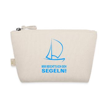 Segelboot Mir Reichts Ich Geh Segeln - Bio-Täschchen - Natur - Vorne
