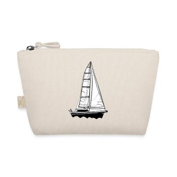 Sailing Sailboat Sailing Ship Sailing Sailing Sailor - Organic Pouch - nature - Front
