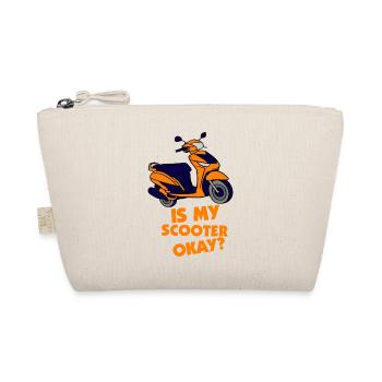 E-Scooter Roller Scooter - Bio-Täschchen - Natur - Vorne