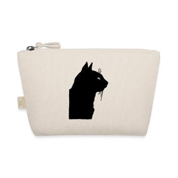 Black cat - Organic Pouch - nature - Front