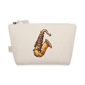 Saxophone en style BD - Trousse biologique - nature - Devant