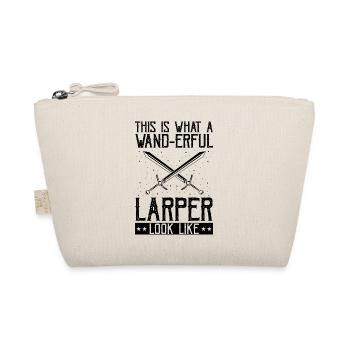 Larper Quote for Larp and Fantasy Role-Playing Games - Organic Pouch - nature - Front