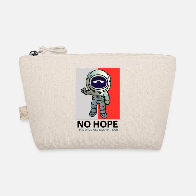 No Hope mit Astronaut - Bio-Täschchen - Natur