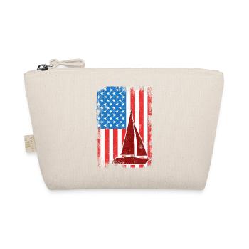4th of July Sailing USA - Organic Pouch - nature - Front
