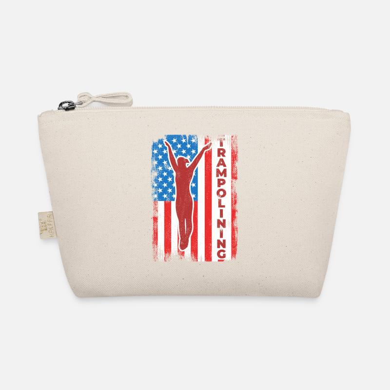 Trampoline jumping drapeau des États-Unis Trousse biologique