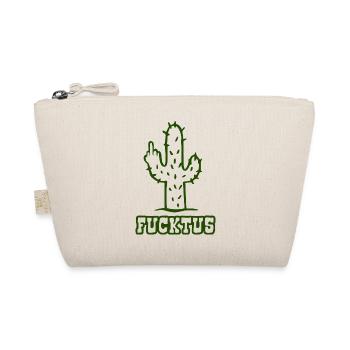 Fucktus - Fuck you Cactus - Middle Finger - Organic Pouch - nature - Front