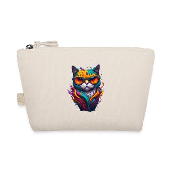 Katze 5 - Bio-Täschchen - Natur - Vorne
