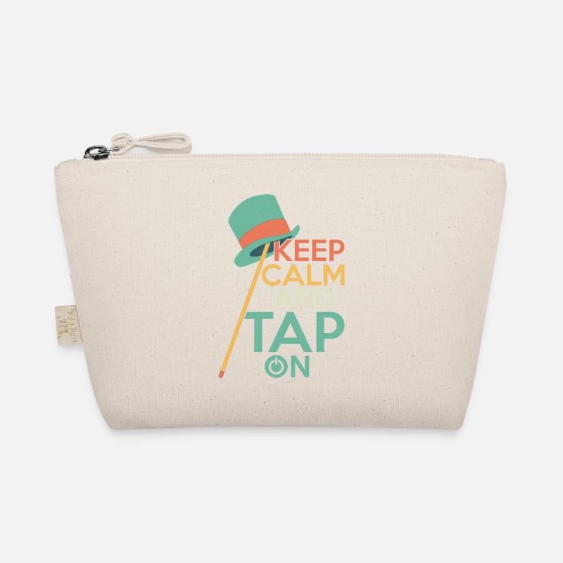 Keep Calm And Tap On Tap Dance Tap Dancer Bio-Täschchen