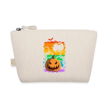 Gay Pride Parade LGBTQ+ Rainbow Flag Body Positive - Organic Pouch - nature - Front