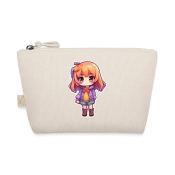 Mignonne Manga Fille - Trousse biologique - nature - Devant
