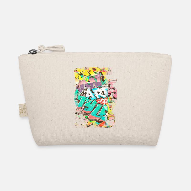 Graffiti-Stil Splash Hip Hop Farben Maler Farbe Bio-Täschchen