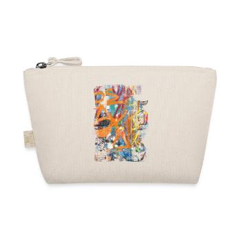 Graffiti style Splash hip hop colors painter color - Organic Pouch - nature - Front