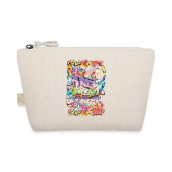 Graffiti style Splash hip hop colors painter color - Organic Pouch - nature - Front
