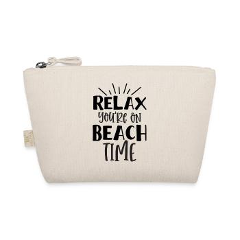 Détendez-vous, vous êtes à l’heure de la plage - Trousse biologique - nature - Devant