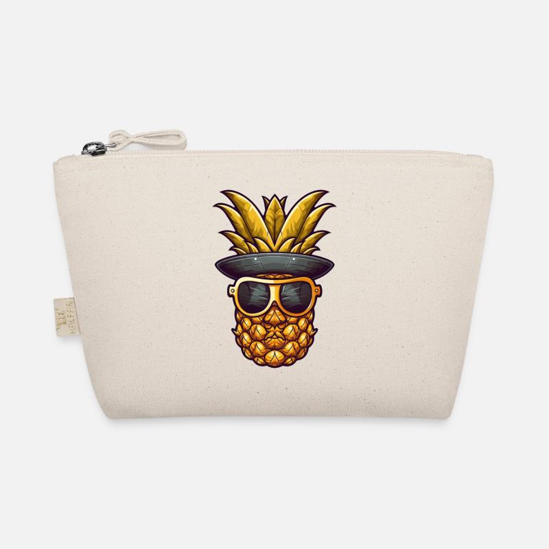 Cool gangster ananas hanche design avec lunettes de soleil Trousse biologique