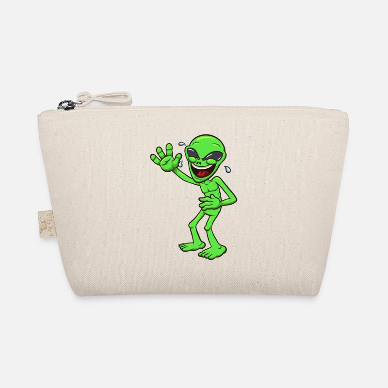 Laughing Alien Organic Pouch