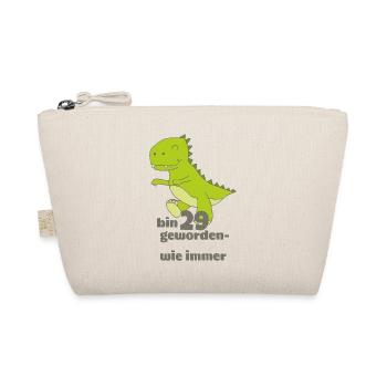 dino bin 29 - Bio-Täschchen - Natur - Vorne