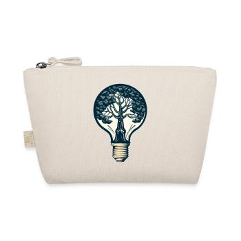 Der Baum in der Lampe - Bio-Täschchen - Natur - Vorne
