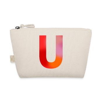 BUCHSTABE U - Bio-Täschchen - Natur - Vorne