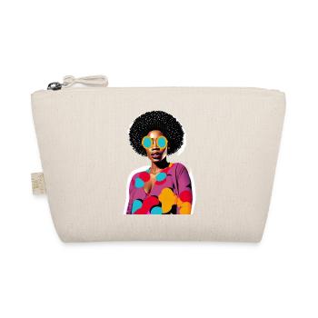 Black Woman - Bio-Täschchen - Natur - Vorne