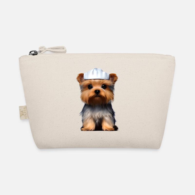 Yorkshire Terrier Kochen Hundewelpe Gastronom Hund - Bio-Täschchen - Natur