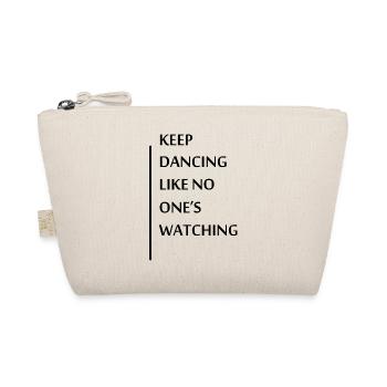 Dancing Dance Music - Organic Pouch - nature - Front