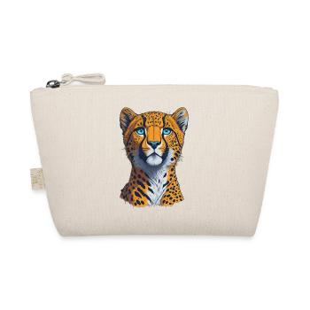 Cheetah I Big Cat of the African Savannah I Gift - Organic Pouch - nature - Front