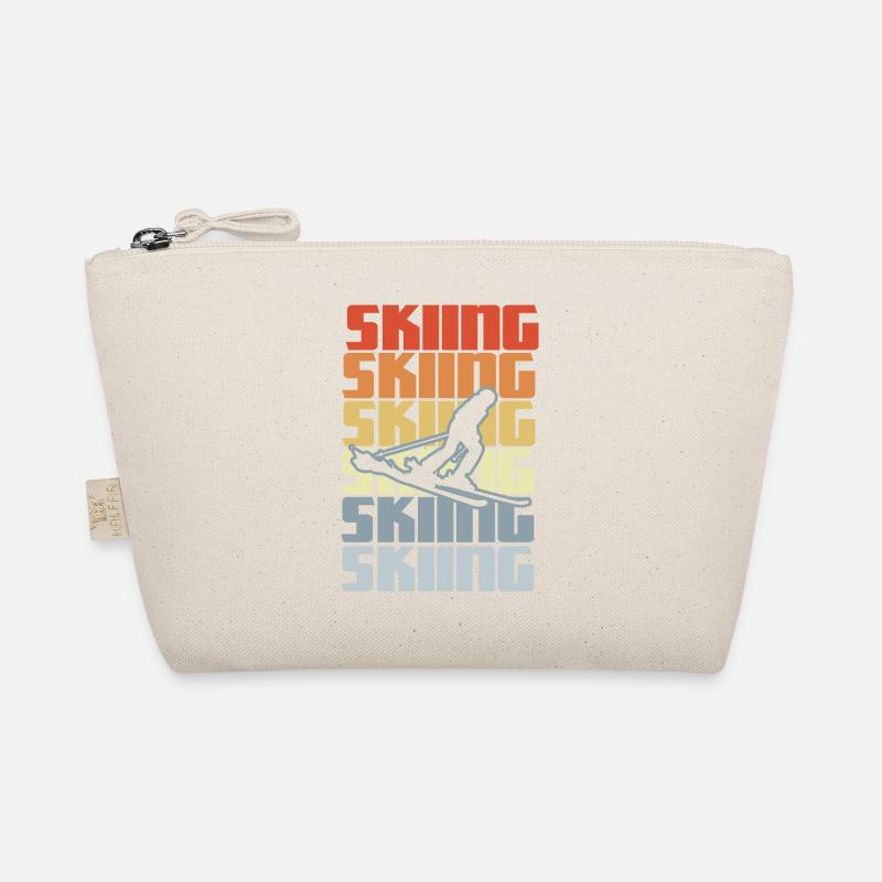 Skiing area Organic Pouch