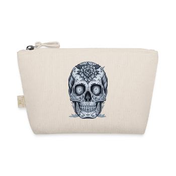 Skull - Organic Pouch - nature - Front