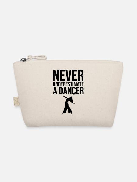 Dancing Dance Music - Bio-Täschchen - Natur - Vorne