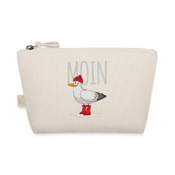 Moin Möwe - Bio-Täschchen - Natur - Vorne