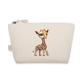 Giraffe - Giraffen Baby - Coole Kinder Giraffe - Bio-Täschchen - Natur - Vorne