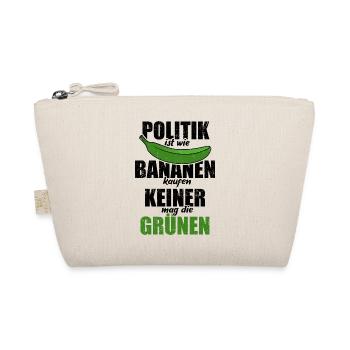 Politik ist wie Bananen kaufen - keine Grünen - Bio-Täschchen - Natur - Vorne