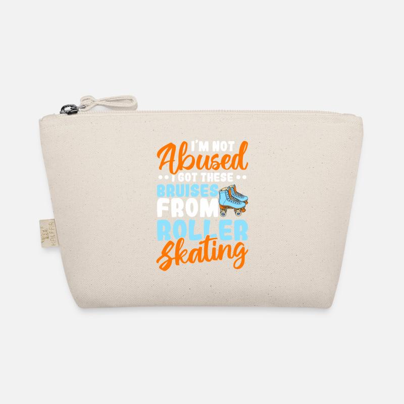 Roller Skate Design Organic Pouch