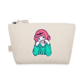 Filles Anime Bande dessinée Japonaise Manga - Trousse biologique - nature - Devant