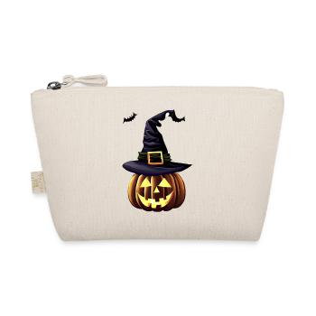 Halloween Pumpkin Costume Gift Pumpkin Costume - Organic Pouch - nature - Front