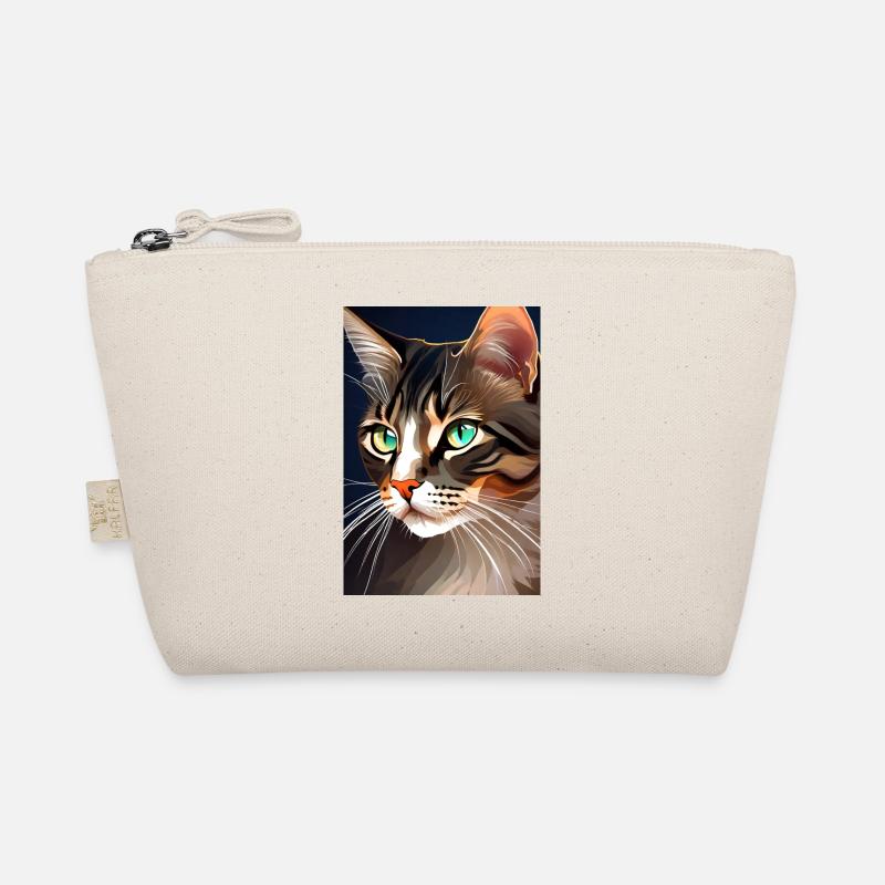 Katze I - Bio-Täschchen - Natur