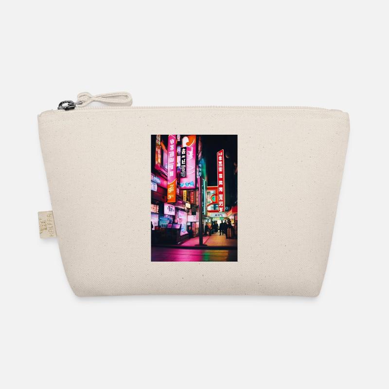 Tokyo Neon I Organic Pouch