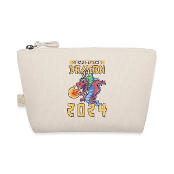Chinese New Year Dragon China Asian I Gift - Organic Pouch - nature - Front