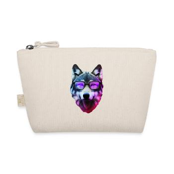 Wolf - Bio-Täschchen - Natur - Vorne