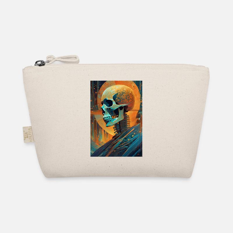 Futuristic skeleton Organic Pouch