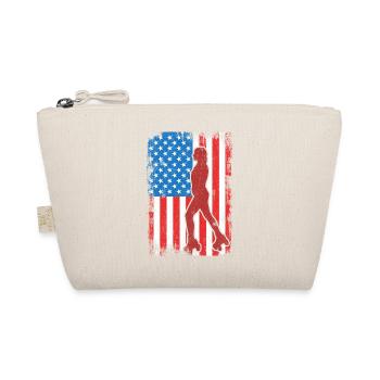 4 juillet Roller Skating USA - Trousse biologique - nature - Devant