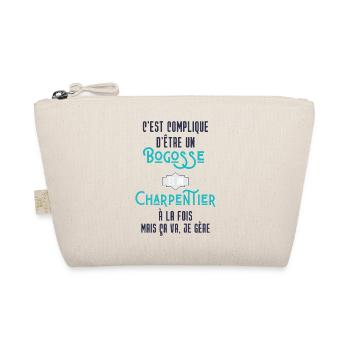 C'est compliqué d'être Bogosse et Charpentier - Trousse biologique - nature - Devant