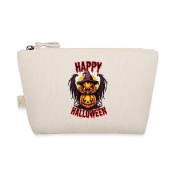 Hibou d’Halloween effrayant avec citrouille - Trousse biologique - nature - Devant