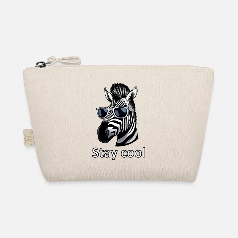 Cool Zebra Organic Pouch