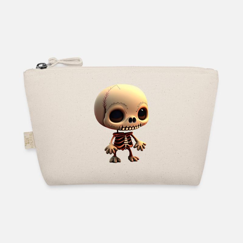Joyeux Halloween squelette mignon effrayant drôle effrayant Trousse biologique