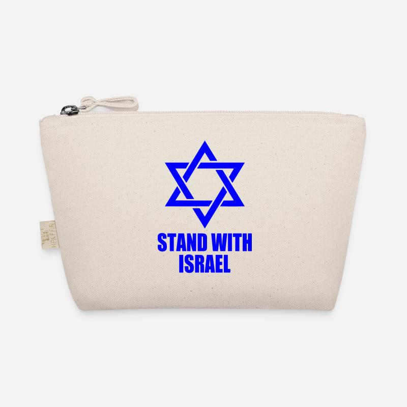 Stand with israel - Bio-Täschchen - Natur