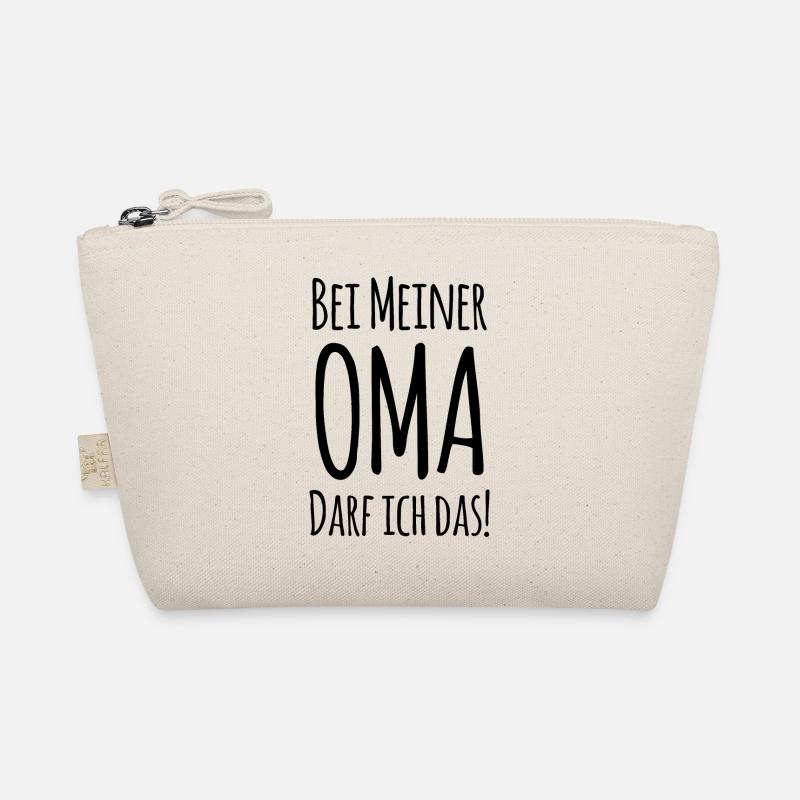 Bei Oma darf ich das! - Bio-Täschchen - Natur