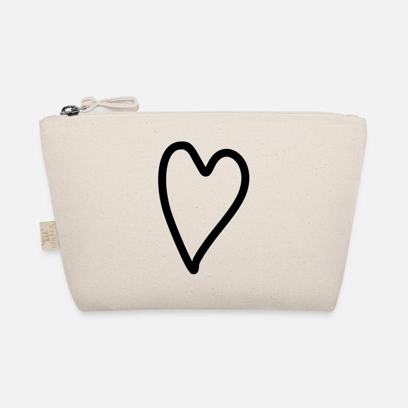 Heart Simple Organic Pouch